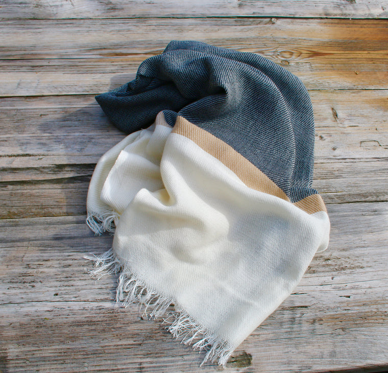 Cream Scarf